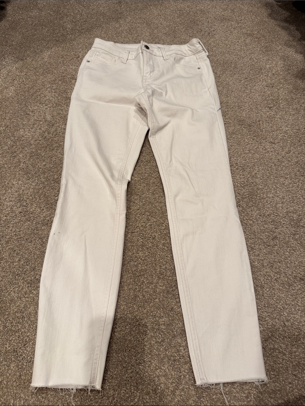 Old Navy Women's Skinny Pants in Off-White/White